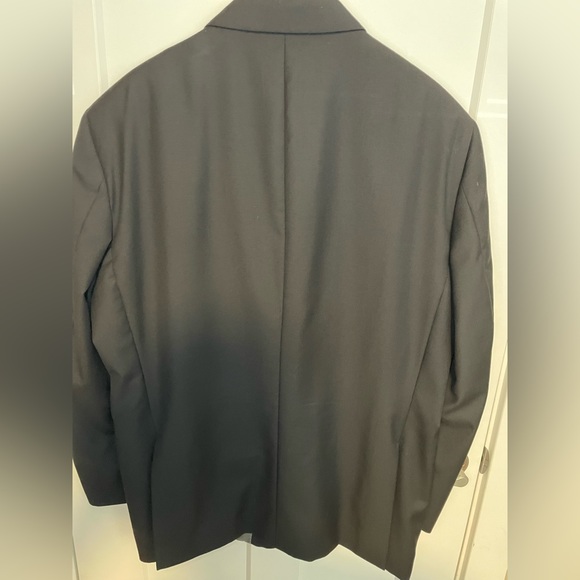 MENS PETER MILLAR SPORT COAT BLAZER JACKET BLACK SIZE 46R - Picture 9 of 9